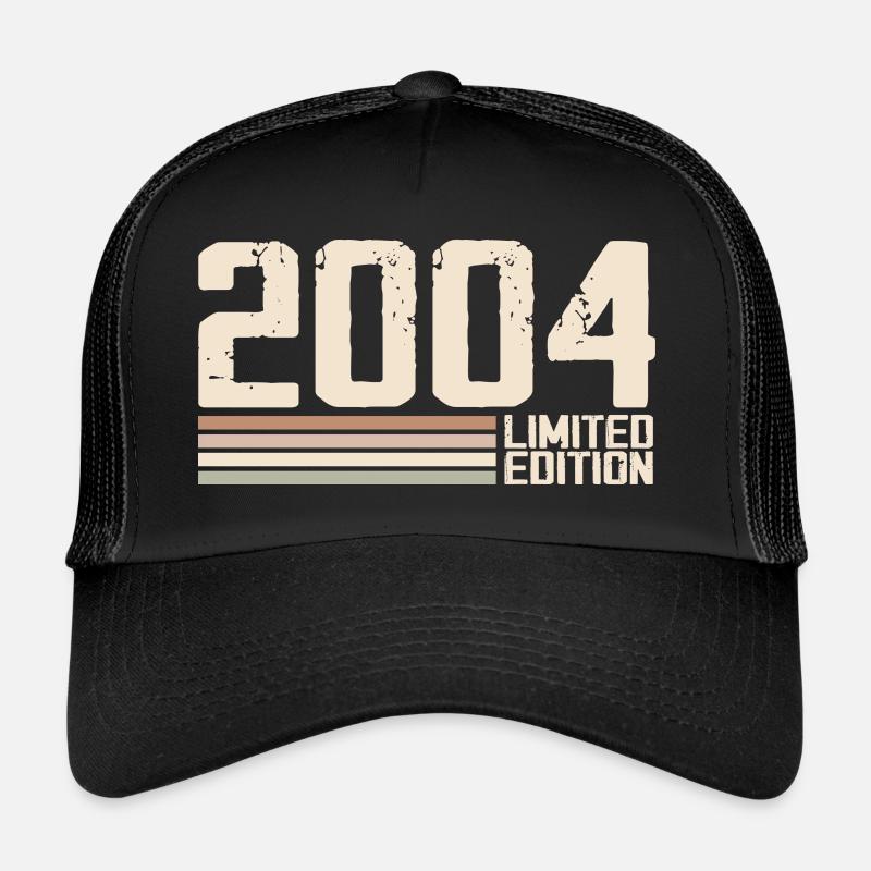 2004 Millésime 2004 Anniversaire 2004 Rétro 2004 Casquette trucker 