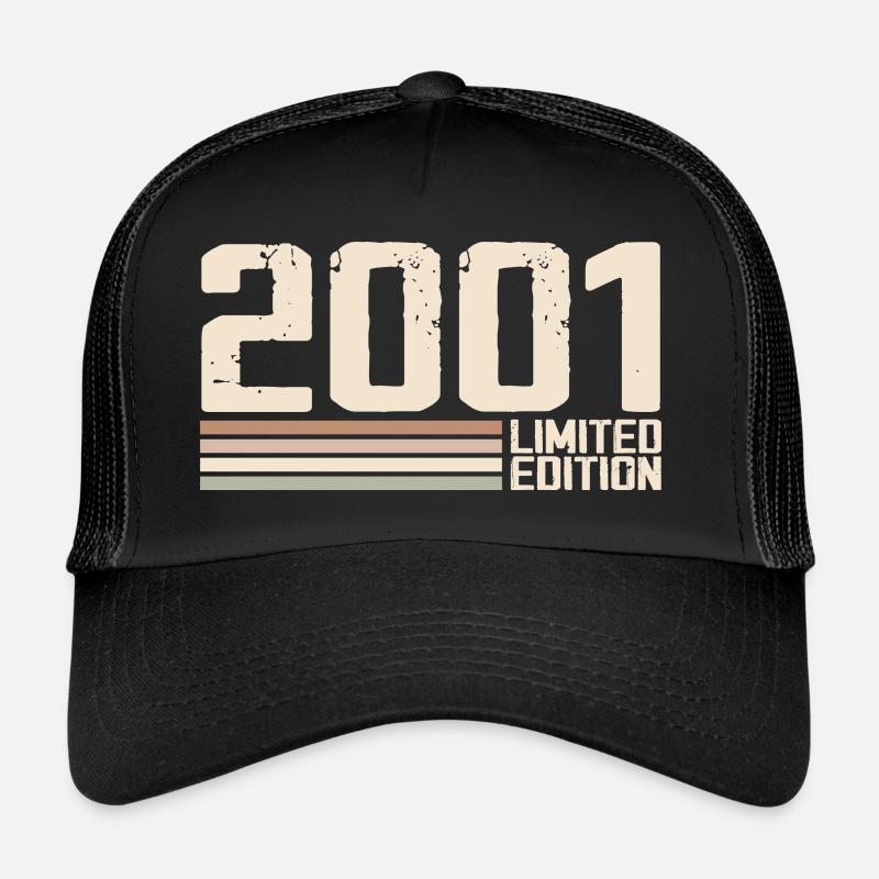 2001 Millésime 2001 Anniversaire 2001 Rétro 2001 Casquette trucker 