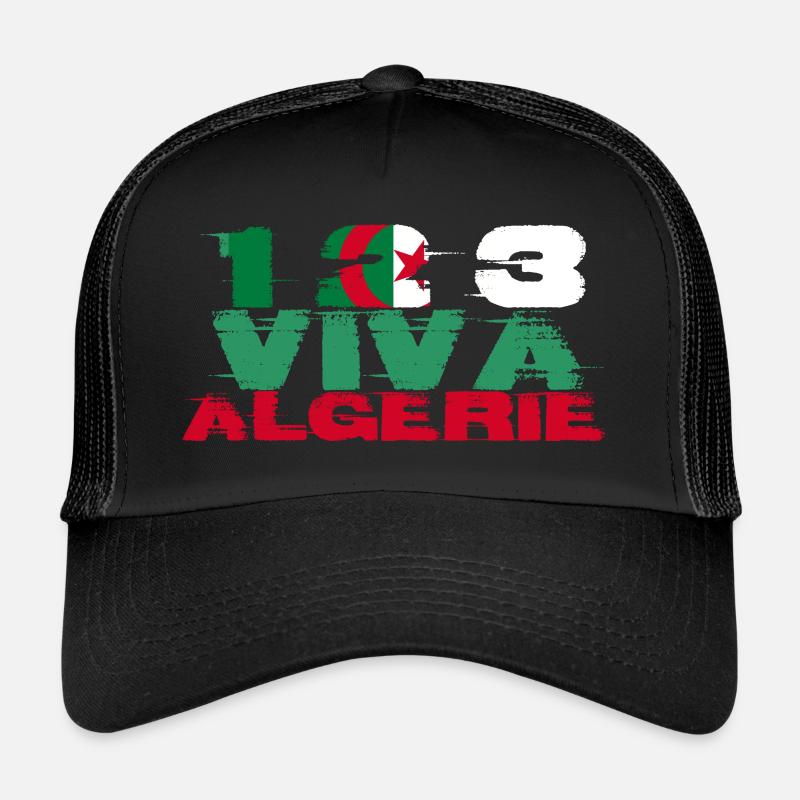 One two three viva Algerien Trucker Cap