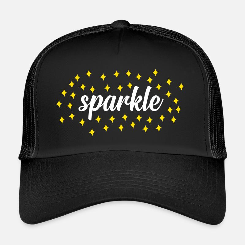 Sparkle - Trucker Cap - black/black