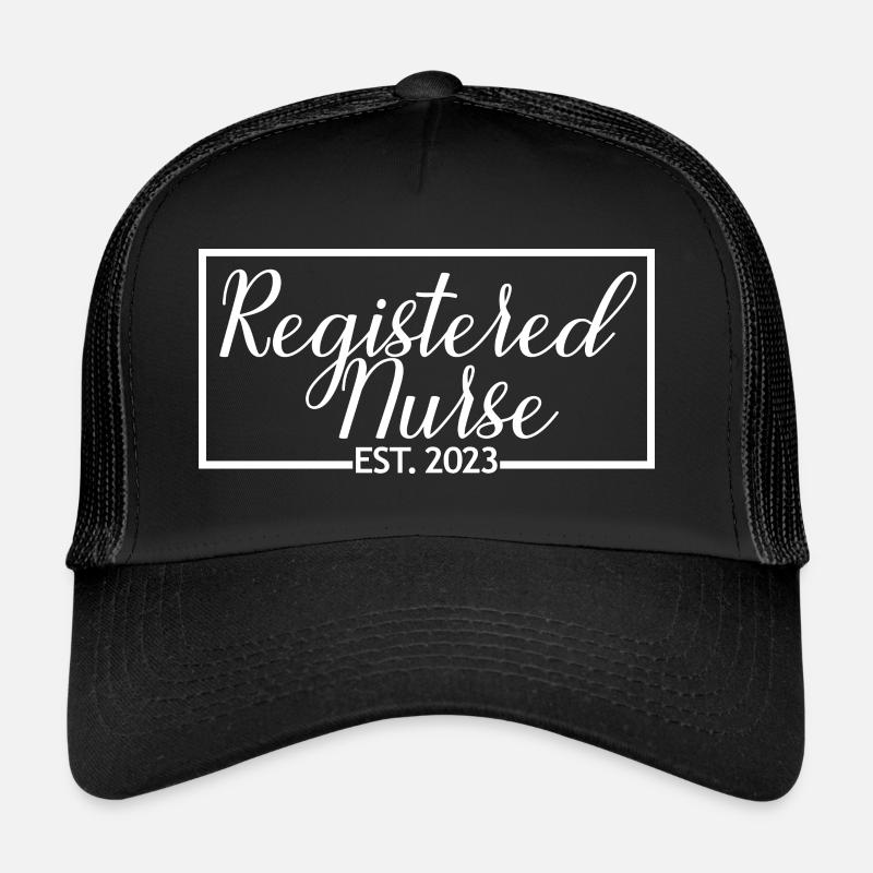 Registered Nurse Est. 2023 Graduated Nursing Gift Trucker Cap