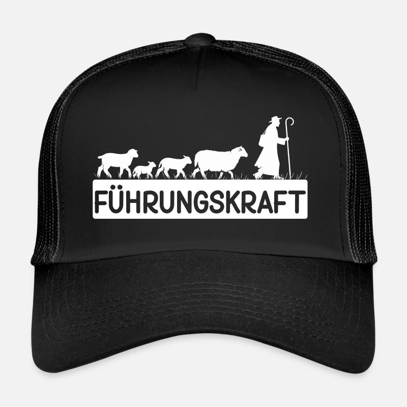 Führungskraft Schafe Schafhirte Geschenkidee Humor Trucker Cap