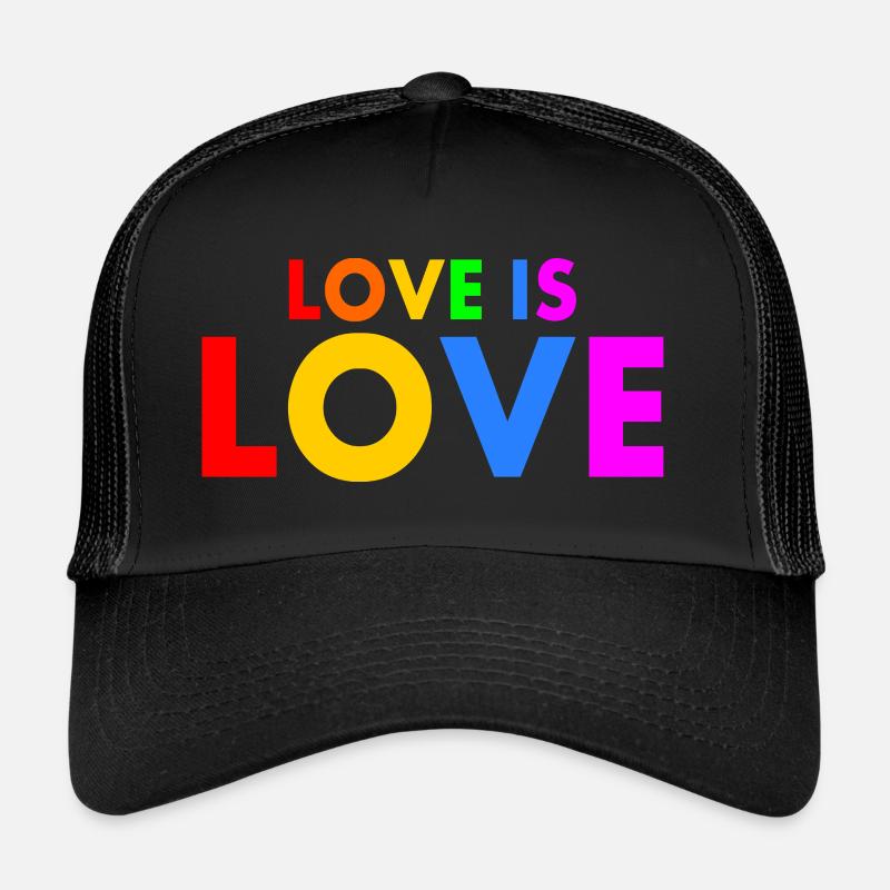 Love is love Casquette trucker 