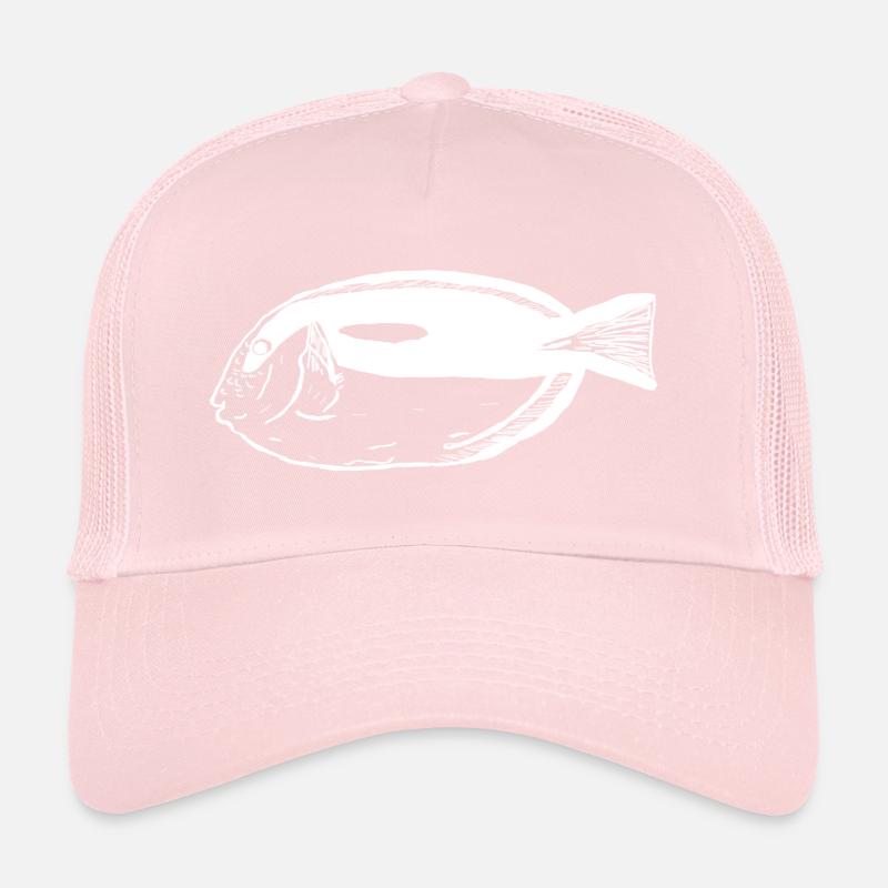 Pallets surgeonfish white Trucker Cap