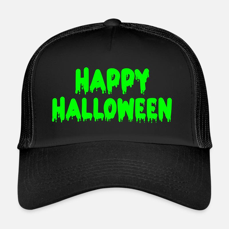 Joyeux halloween Casquette trucker 