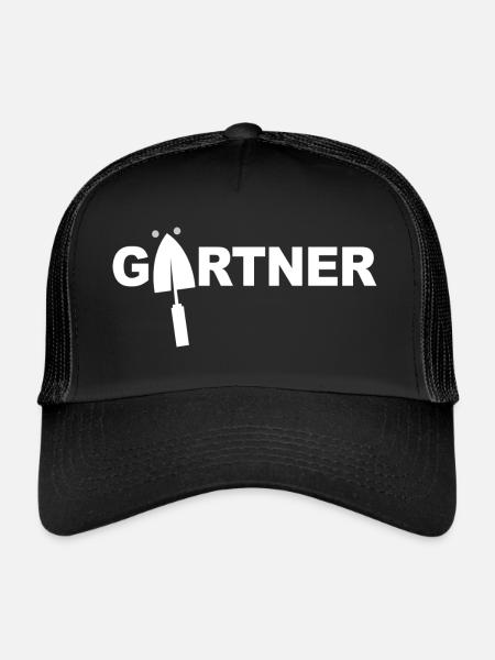 Gärtner - Trucker Cap - Schwarz/Schwarz