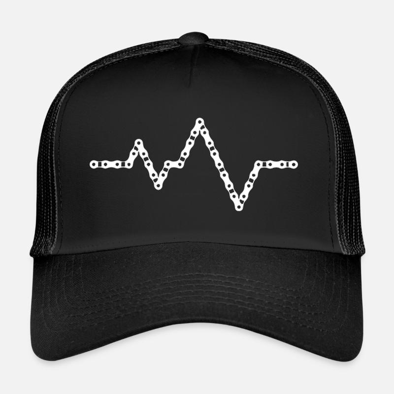 Heartbeat - Chain - MTB - Mountainbiker Trucker Cap