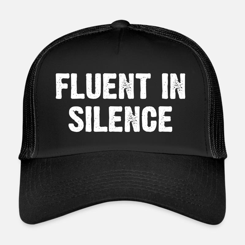 Courant dans le silence Casquette trucker 
