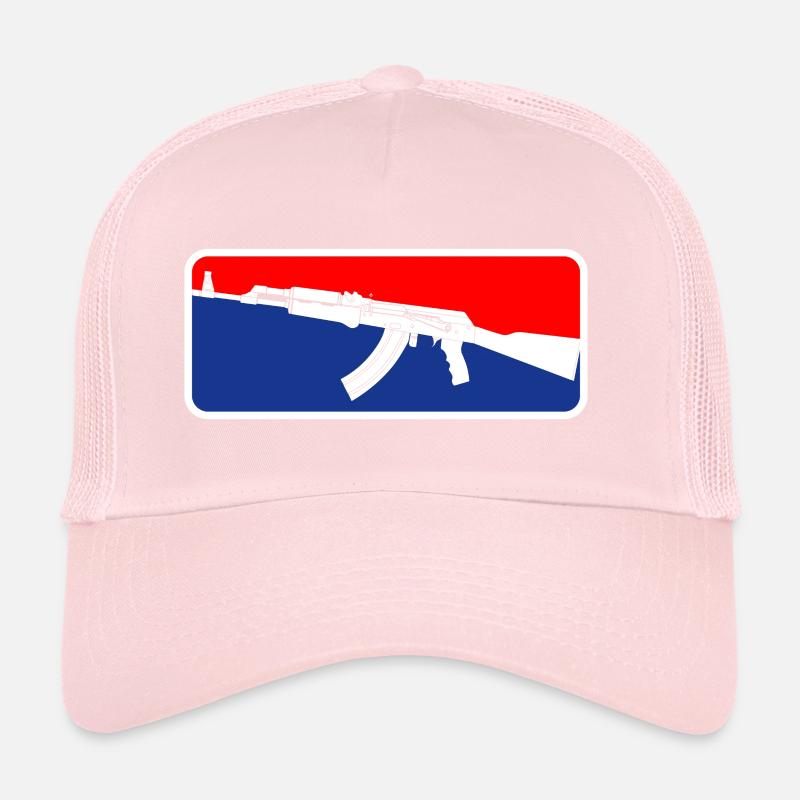 AK47 Rifle Special Unit Soldiers Trucker Cap