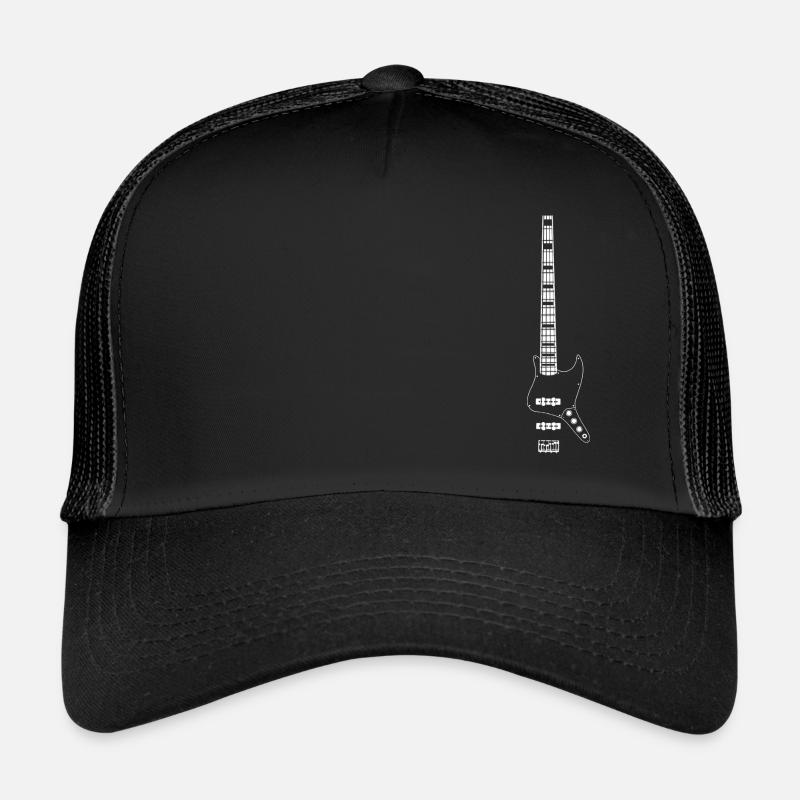 Bass - Trucker Cap - Schwarz/Schwarz