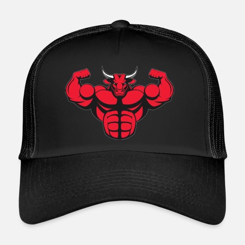 Bull - Trucker Cap - black/black