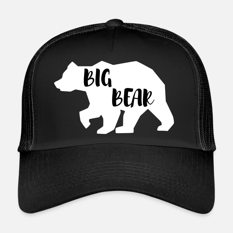 Big Bear Baer Parent Tshirt Trucker Cap