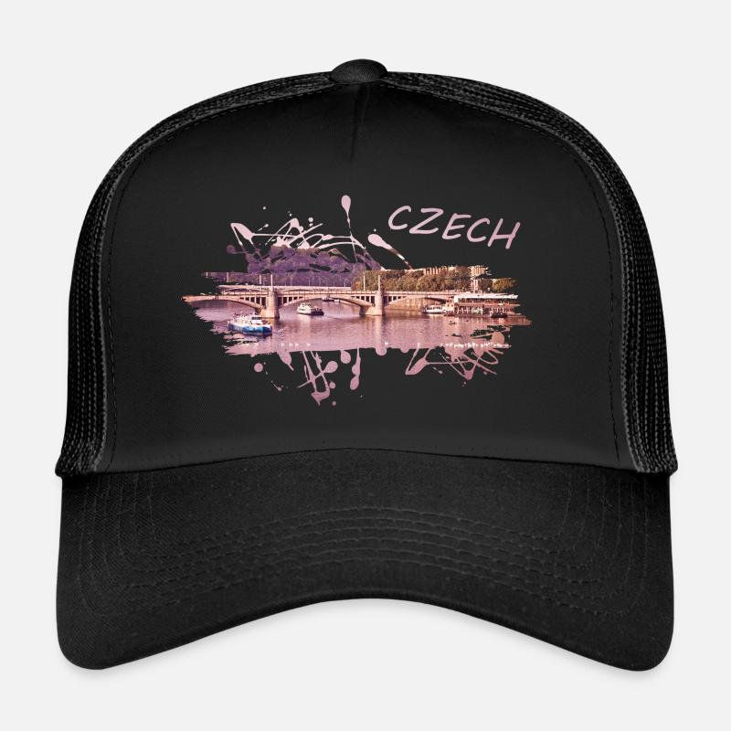 République tchèque Prague République tchèque Casquette trucker 