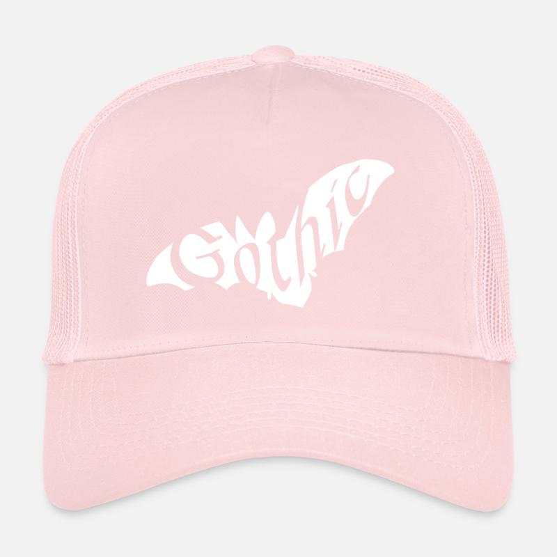 Gothic bat Trucker Cap