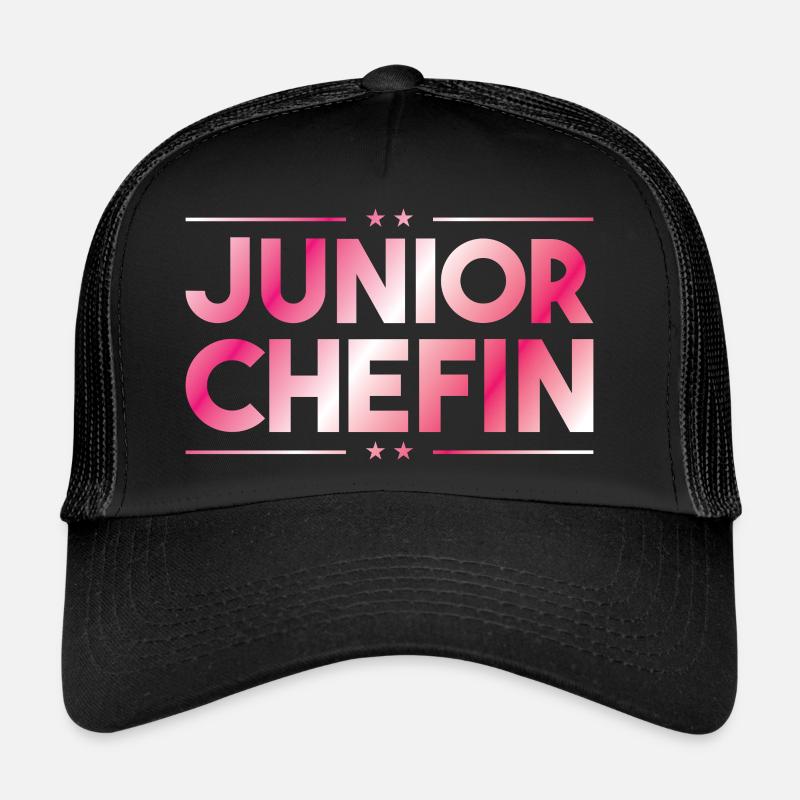 Junior chefin - Im Haus bin ich der boss geschenk Trucker Cap