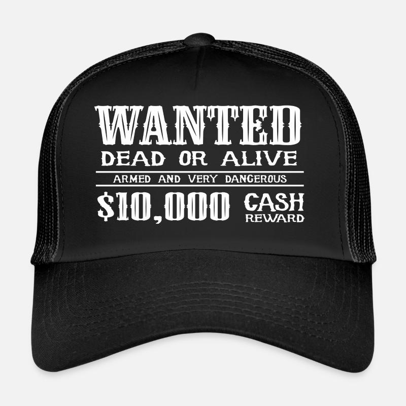 Wanted 2 Trucker Cap