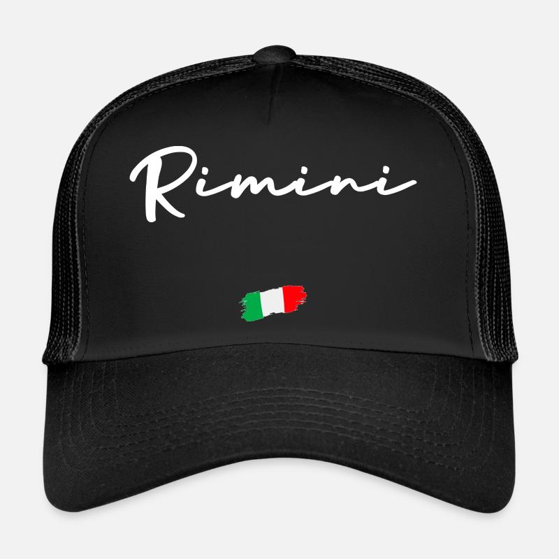 RIMINI - Trucker Cap - Schwarz/Schwarz