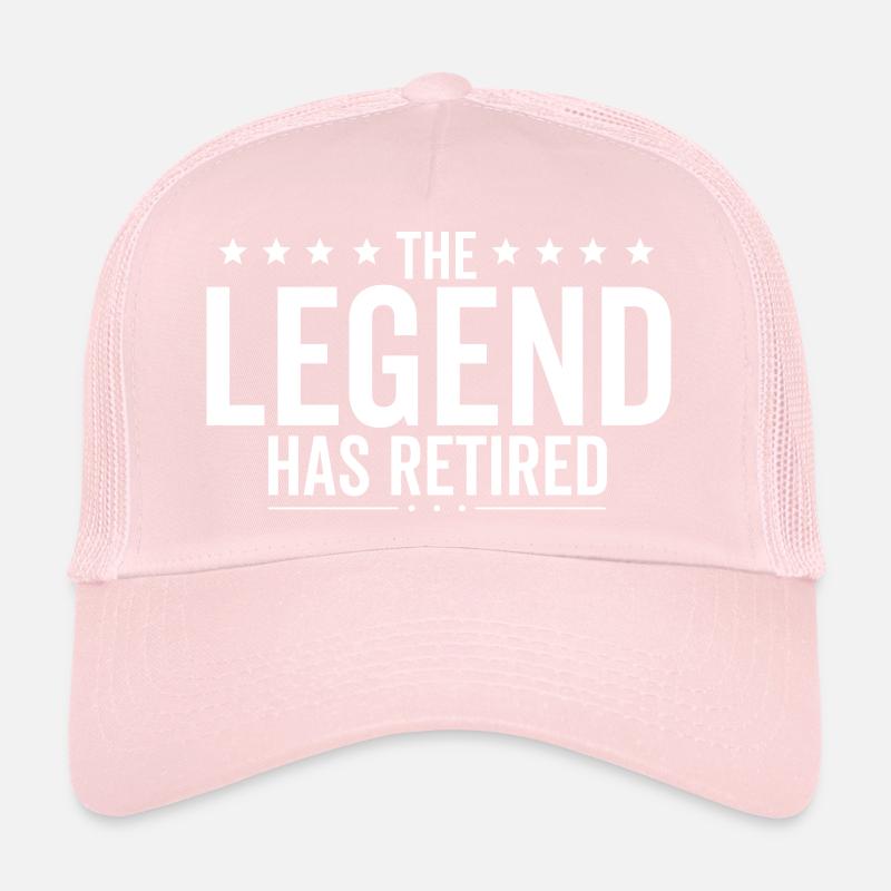 The Legend Has Retired Trucker Cap