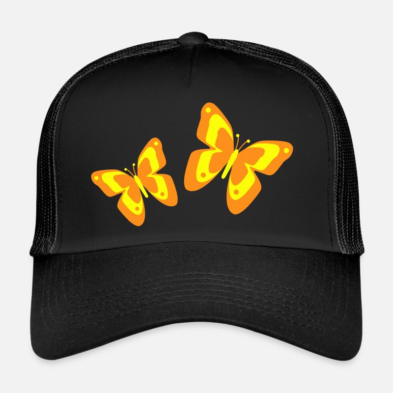 Butterfly Butterfly Insects Spring Summer colorful Trucker Cap