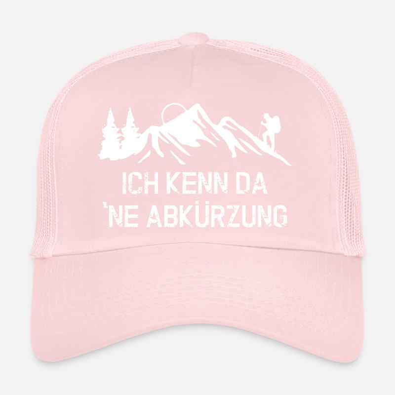 Hikers - funny shortcut Trucker Cap