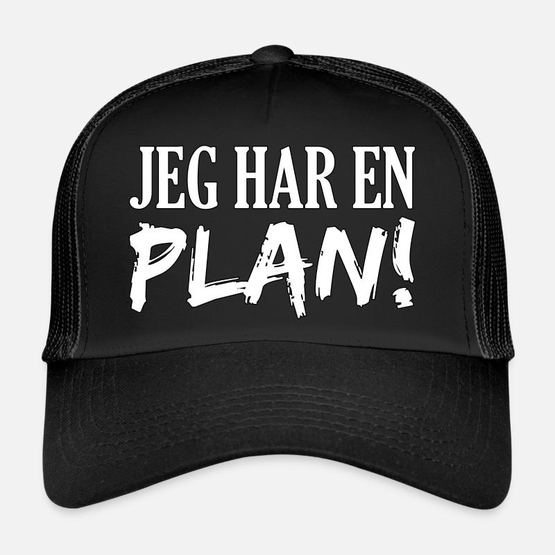 Ich habe einen Plan dänisch Kult Geschenk Trucker Cap