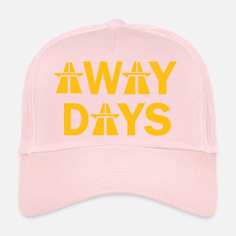 Away Days Or Casquette trucker 