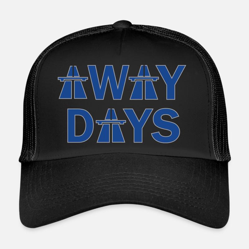 Journée Loin Bleu Casquette trucker 