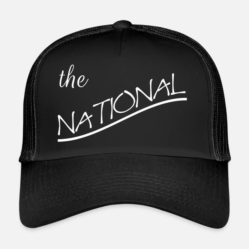 the national - Trucker Cap - Schwarz/Schwarz