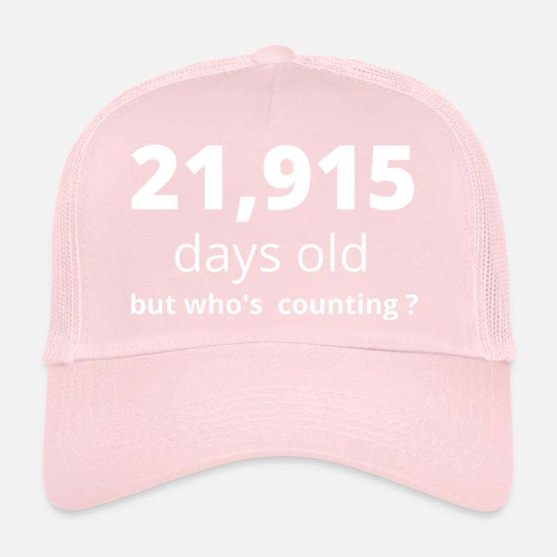 60th birthday Trucker Cap