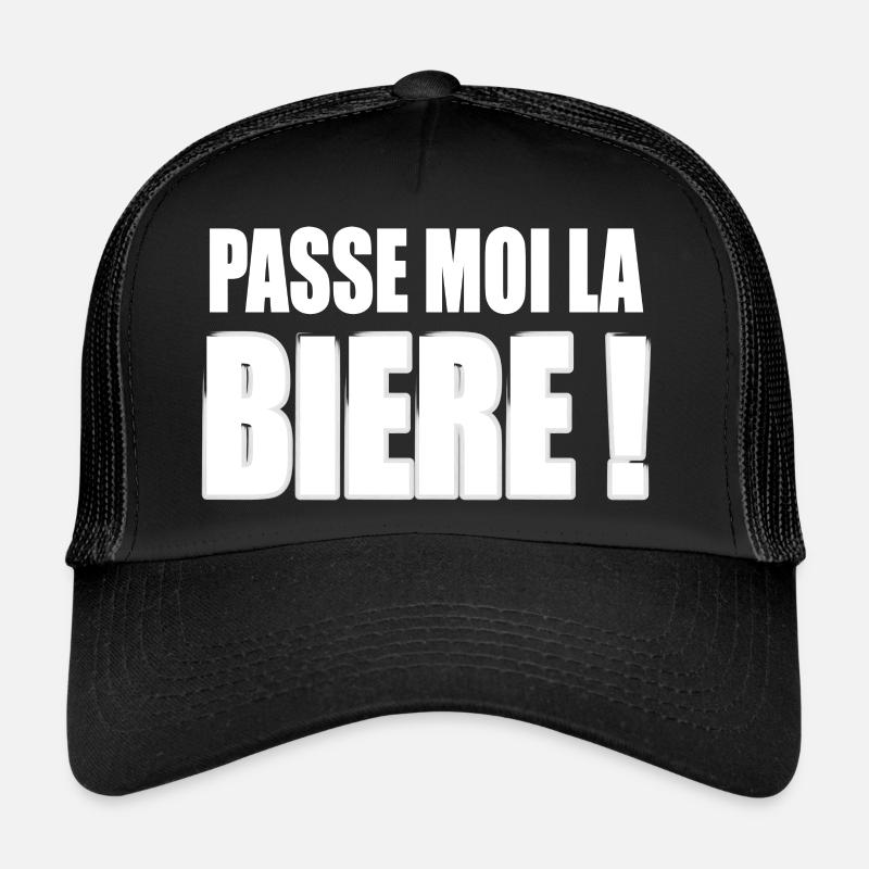 Passe moi la Bière ! Casquette trucker 