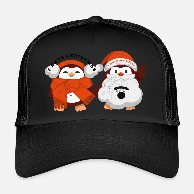 Pingouin de Noël - Fan de pingouin Casquette trucker 