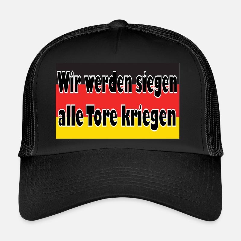 Wir werden siegen, alle Tore kriegen Trucker Cap