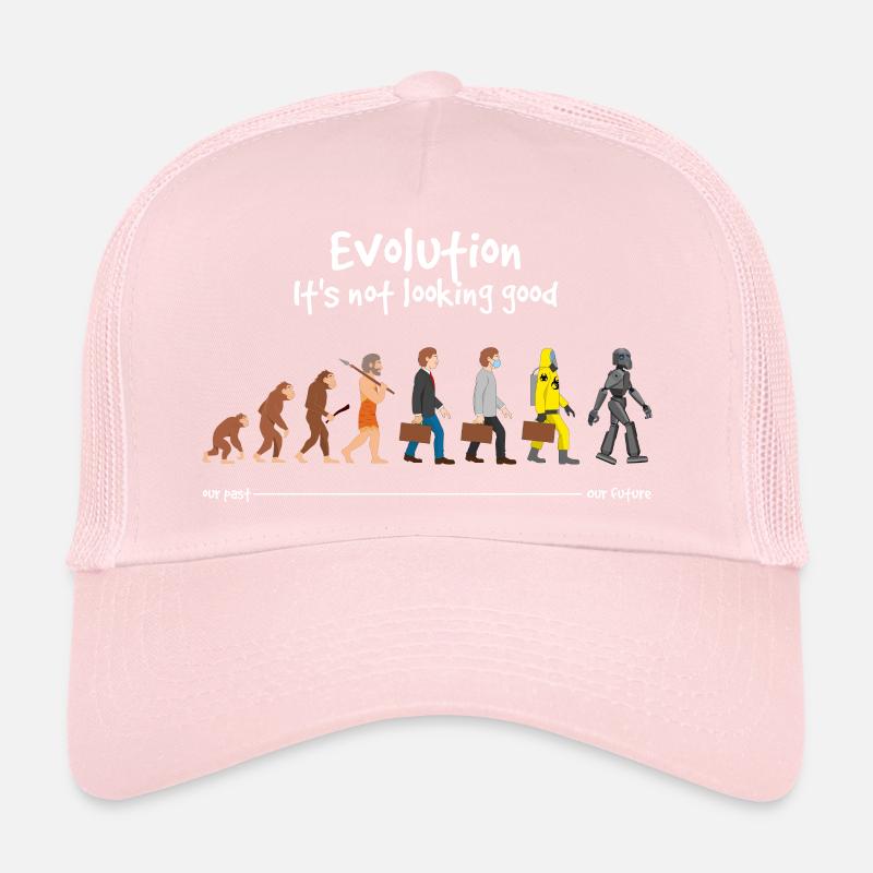 Evolution it s not looking good Trucker Cap