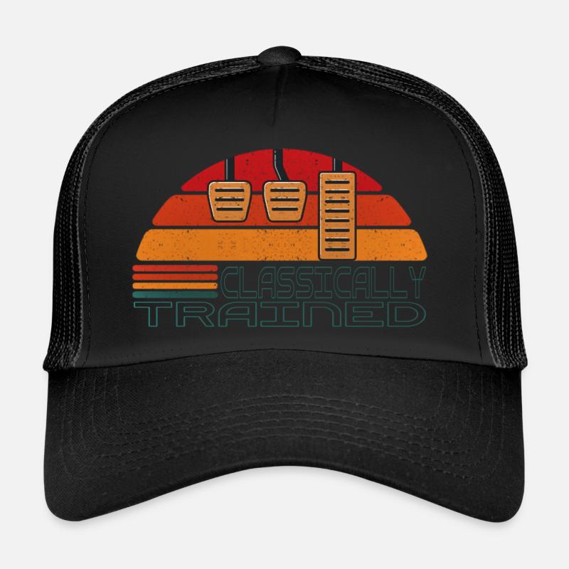 Manual gear shift Stick shift Trucker Cap