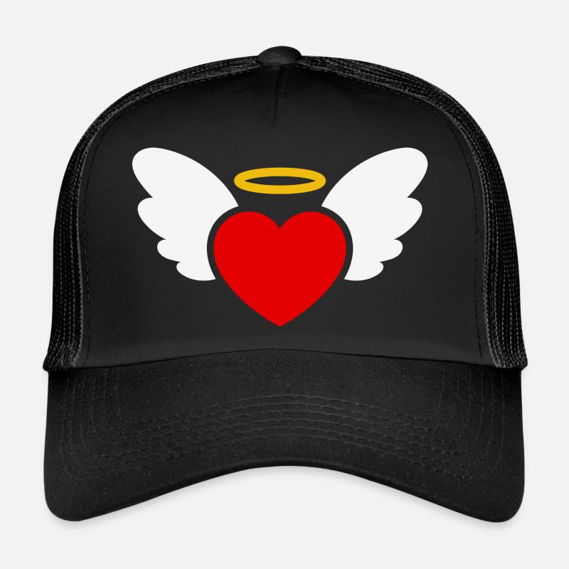 Angel Heart - Trucker Cap - black/black
