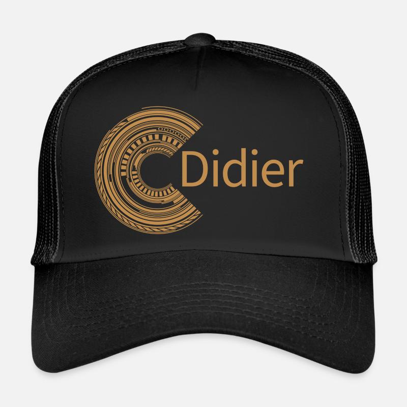 Pour Didier - Casquette trucker  - noir/noir