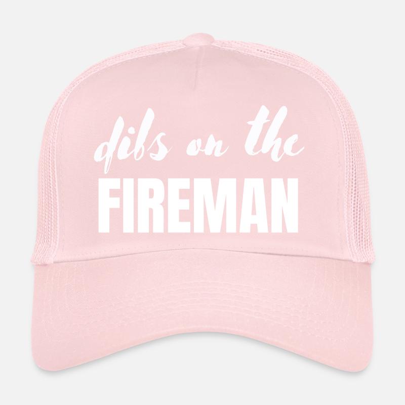 Dibs on the fireman Trucker Cap