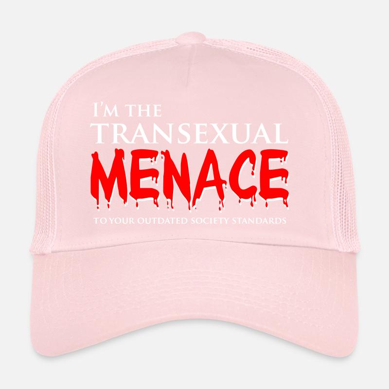 Ich bin eine Bedrohung und das ist gut so Trucker Cap