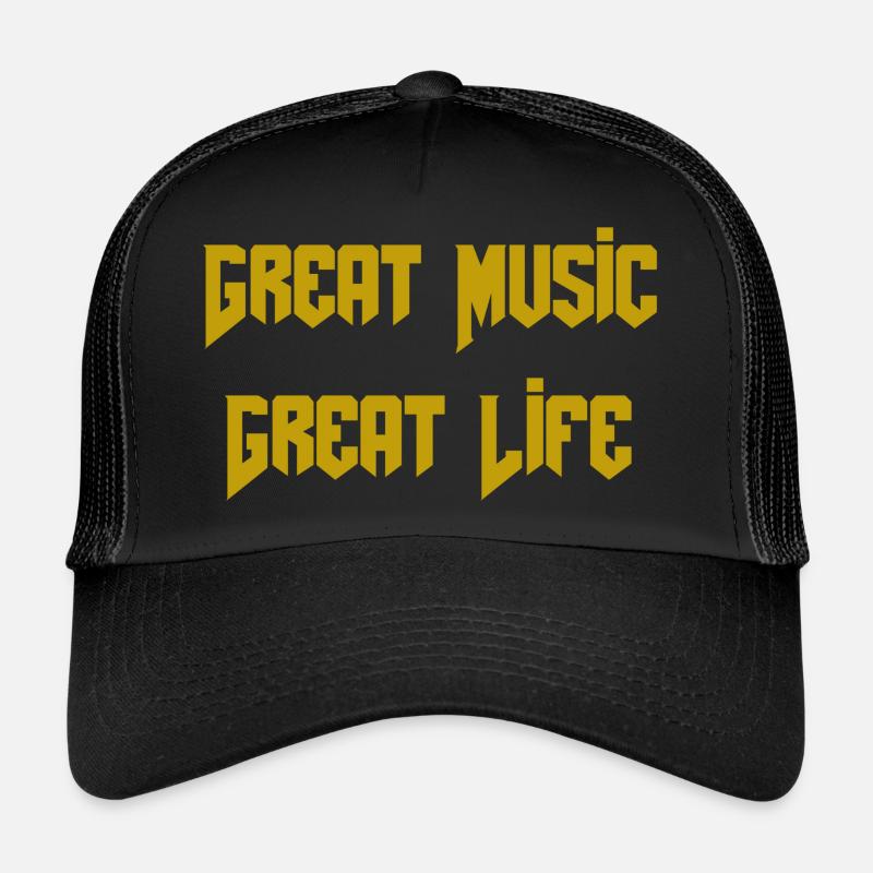 Great Music Great Life2 Trucker Cap