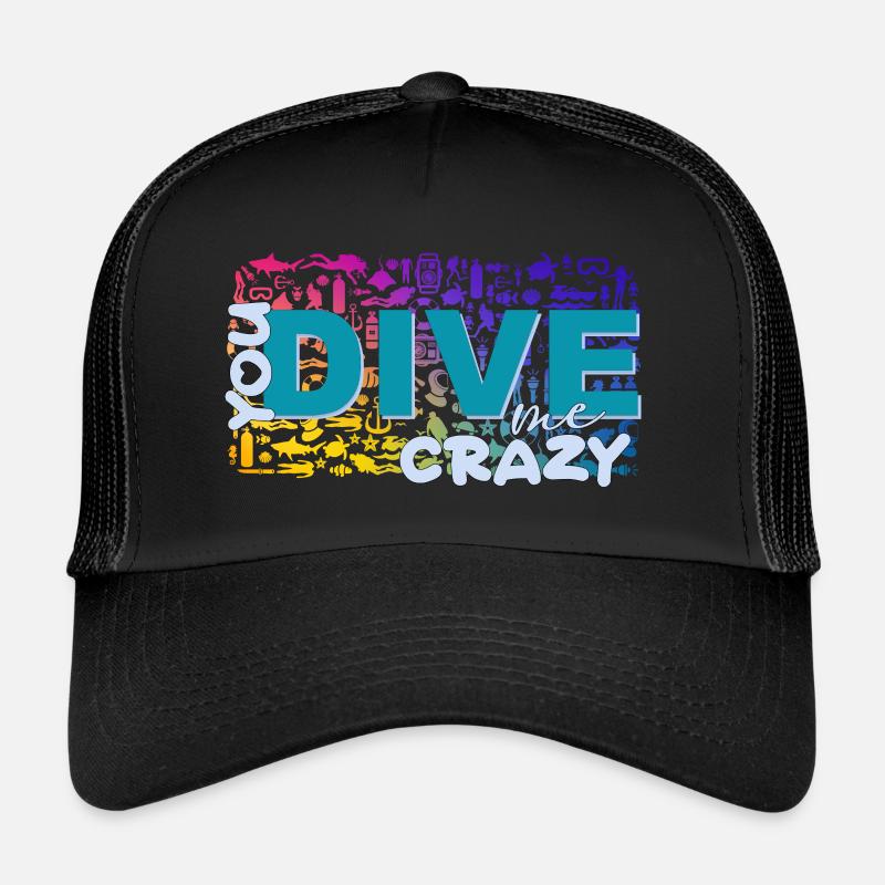 Du machst mich verrückt! Trucker Cap