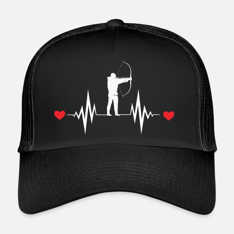 Tir à l’arc Heartbeat Chasse à l’arc Casquette trucker 