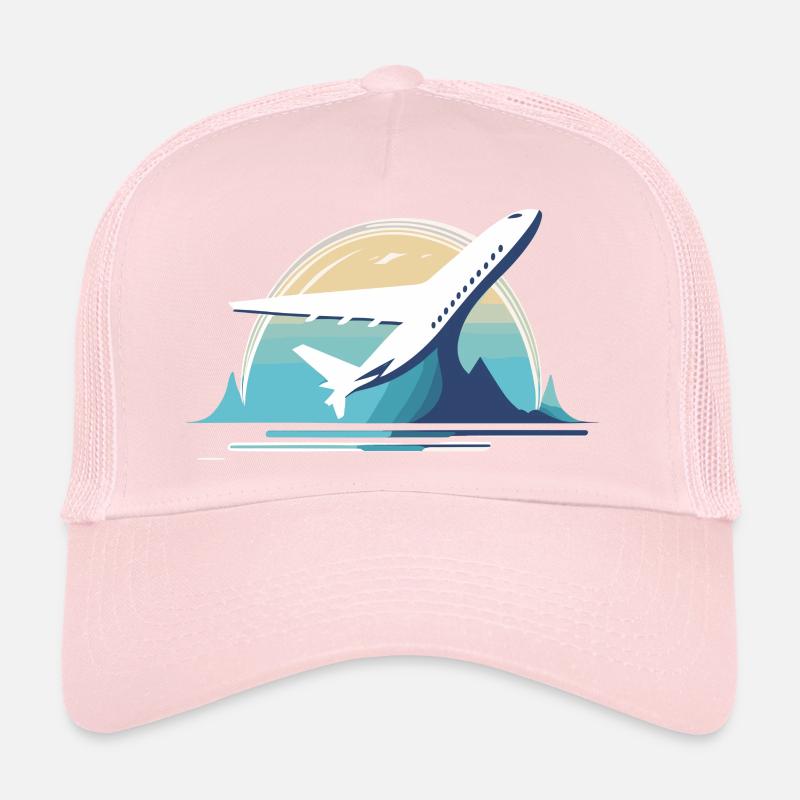 Airplane Trucker Cap