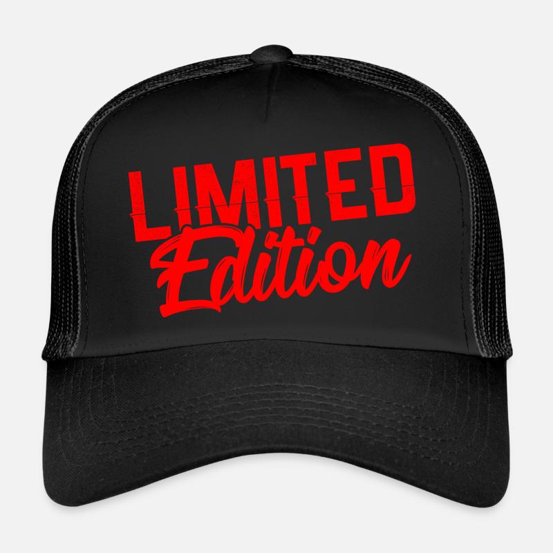 Limited Edition - Trucker Cap - Schwarz/Schwarz