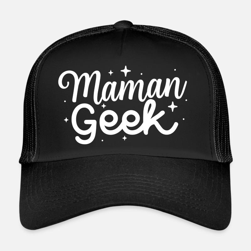 Maman geek Casquette trucker 