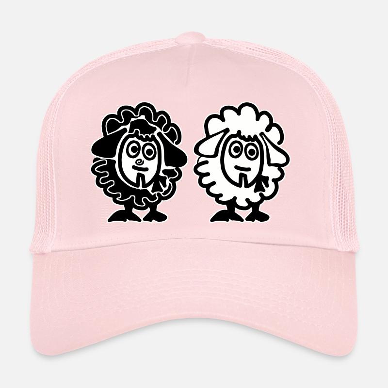 Beide Schafe - Zwillinge Trucker Cap