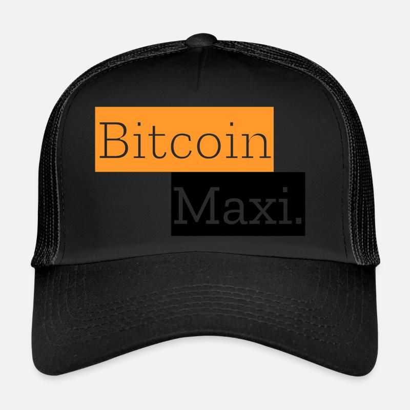 Bitcoin Maxi. Trucker Cap