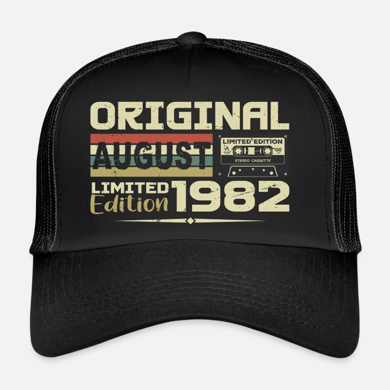 August 1982 - Born August 1982 Built August 1982 Trucker Cap