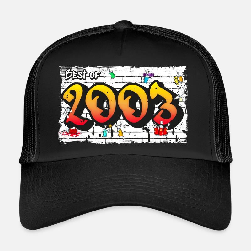 Graffiti Rebel 2003 – 22 ans d’ambiance audacieuse Casquette trucker 