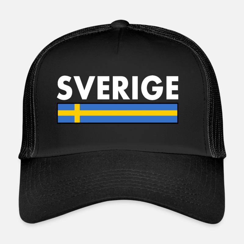 Sverige Casquette trucker 