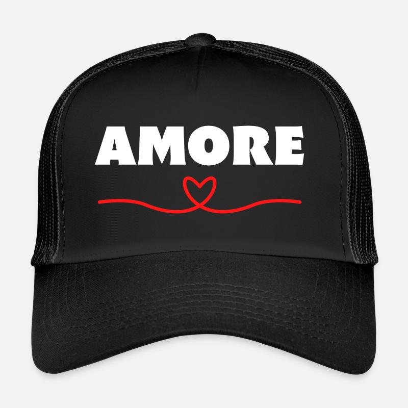 Amore Schatz Darling Valentinstag Herz Trucker Cap